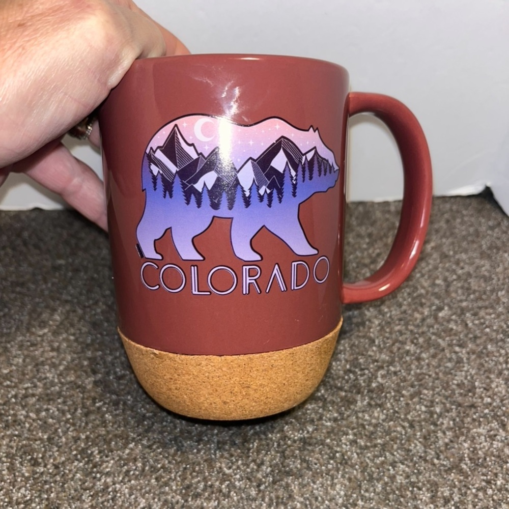 Colorado: Hand Thrown / Crafted Bear Coffee Mug